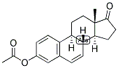 1,3,5(10), 6-ESTRATETRAEN-3-OL-17-ONE ACETATE 结构式