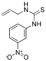 N-ALLYL-N'-(3-NITROPHENYL)THIOUREA 结构式