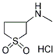 (1,1-DIOXO-TETRAHYDRO-1LAMBDA6-THIOPHEN-3-YL)-METHYLAMINE HYDROCHLORIDE 结构式