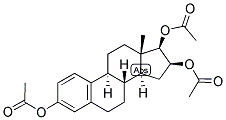 1,3,5(10)-ESTRATRIEN-3,16-BETA, 17-BETA-TRIOL TRIACETATE 结构式