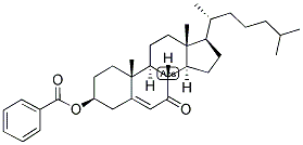 5-CHOLESTEN-3-BETA-OL-7-ONE BENZOATE 结构式