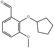 2-(Cyclopentyloxy)-3-methoxybenzaldehyde