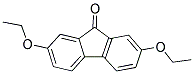 2,7-DIETHOXY-9H-FLUOREN-9-ONE 结构式