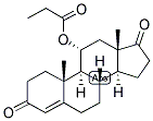 4-ANDROSTEN-11-ALPHA-OL-3,17-DIONE PROPIONATE 结构式