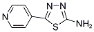 5-PYRIDIN-4-YL-[1,3,4]THIADIAZOL-2-YLAMINE 结构式