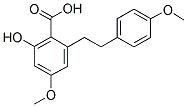 5-HYDROXY-3,4'-DIMETHOXY-6-CARBOXYDIHYDROSTILBENE 结构式