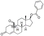 4-ANDROSTEN-17-BETA-OL-3-ONE 19-ALDEHYDE 17-BENZOATE 结构式