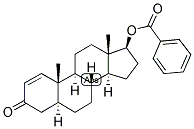 1,(5-ALPHA)-ANDROSTEN-17-BETA-OL-3-ONE BENZOATE 结构式