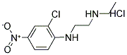 N-(2-CHLORO-4-NITROPHENYL)-N'-ETHYLETHANE-1,2-DIAMINE HYDROCHLORIDE 结构式