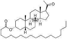 5-BETA-PREGNAN-3-ALPHA-OL-20-ONE STEARATE 结构式