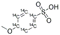 4-METHOXYBENZENE SULFONIC ACID, [RING-14C(U)] 结构式