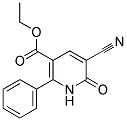 ETHYL 5-CYANO-6-OXO-2-PHENYL-1,6-DIHYDRO-3-PYRIDINECARBOXYLATE 结构式