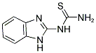 N-1H-BENZIMIDAZOL-2-YLTHIOUREA 结构式