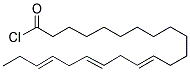 DELTA 13-16-19 CIS-DOCOSATRIENOYL CHLORIDE 结构式
