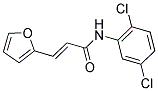 N-(2,5-DICHLOROPHENYL)-3-(2-FURYL)ACRYLAMIDE 结构式