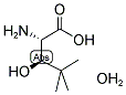 L-THREO-TERT-BUTYLSERINE MONOHYDRATE 结构式