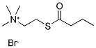 BUTYRYLTHIOCHOLINE BROMIDE 结构式