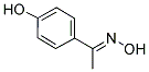 1- (4-羟基)苯乙酮肟 结构式