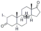2-alpha-Iodoandrostanedione 结构式