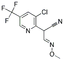 2-[3-CHLORO-5-(TRIFLUOROMETHYL)-2-PYRIDINYL]-3-(METHOXYIMINO)PROPANENITRILE 结构式