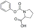 PYRROLIDINE-1,2-DICARBOXYLIC ACID 1-PHENYL ESTER 结构式