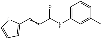 3-FURAN-2-YL-N-M-TOLYL-ACRYLAMIDE 结构式