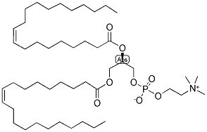 1,2-DIEICOSENOYL-SN-GLYCERO-3-PHOSPHOCHOLINE;20:1 (CIS) PC 结构式