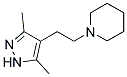 3,5-DIMETHYL-4-(2-PYRIMIDINOETHYL)-1H-PYRAZOLE 结构式