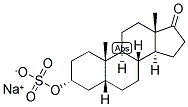 3-ALPHA-HYDROXY-5-BETA-ANDROSTAN-17-ONE 3-SULPHATE 结构式