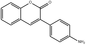 3-(4-氨基苯基)-2H-色满-2-酮 结构式