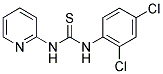 N-(2,4-DICHLOROPHENYL)-N'-PYRIDIN-2-YLTHIOUREA 结构式