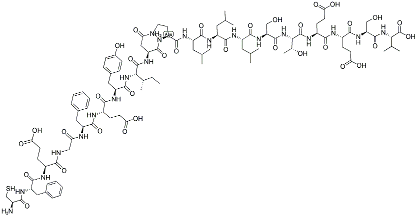 ANTI-PROTEIN KINASE C-ZETA CONTROL PEPTIDE 结构式