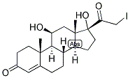 4-PREGNEN-21-IODO-11-BETA, 17-DIOL-3,20-DIONE 结构式