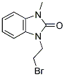 1-(2-BROMOETHYL)-3-METHYL-1,3-DIHYDRO-2H-BENZIMIDAZOL-2-ONE 结构式