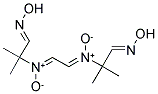 (2-Hydroxyimino-1,1-dimethylethyl)(2-[1-(2-hydroxyimino-1,1-dimethylethyl)-1-oxidoammonio]ethylidene)ammoniumolate 结构式