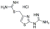 S-[(2-GUANIDINO-4-THIAZOYL)METHYL] ISOTHIOUREA HYDROCHLORIDE SALT 结构式