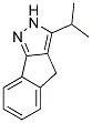 3-(ISOPROPYL)INDENO[3,2-C]PYRAZOLE 结构式