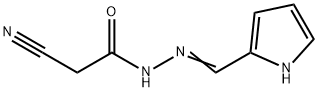 2-CYANO-N'-(1H-PYRROL-2-YLMETHYLENE)ACETOHYDRAZIDE 结构式