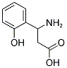3-AMINO-3-(2-HYDROXY-PHENYL)-PROPIONIC ACID 结构式