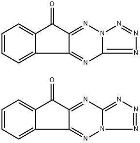 6H-INDENO[1,2-E]TETRAZOLO[1,5-B][1,2,4]TRIAZIN-6-ONE 结构式