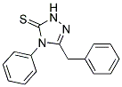 5-BENZYL-4-PHENYL-2,4-DIHYDRO-[1,2,4]TRIAZOLE-3-THIONE 结构式