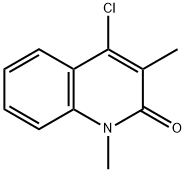 4-Chloro-1,3-dimethyl-1,2-dihydroquinolin-2-one 结构式