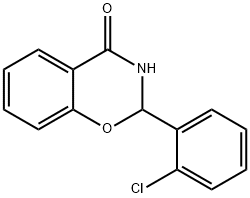 2-(2-CHLORO-PHENYL)-2,3-DIHYDRO-BENZO[E][1,3]-OXAZIN-4-ONE 结构式