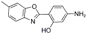5-AMINO-2-(6-METHYL-BENZOOXAZOL-2-YL)-PHENOL 结构式