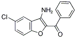 (3-AMINO-5-CHLORO-BENZOFURAN-2-YL)-PHENYL-METHANONE 结构式