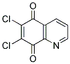 6,7-DICHLORO-5,8-QUINOLINEDIONE 结构式
