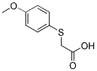 [(4-METHOXYPHENYL)THIO]ACETIC ACID 结构式