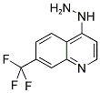 4-HYDRAZINO 7-TRIFLUOROMETHYL-QUINOLINE 结构式