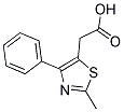 (2-METHYL-4-PHENYL-THIAZOL-5-YL)-ACETIC ACID 结构式