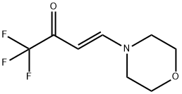 N-(3-OXO-4,4,4-TRIFLUOROBUT-1-ENYL)MORPHOLINE 结构式